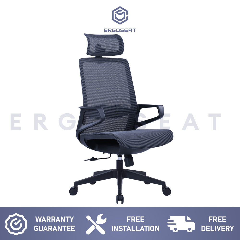 Ergoseat Free Instalation Mesh Ergonomic Office Chair Computer Gaming Chair